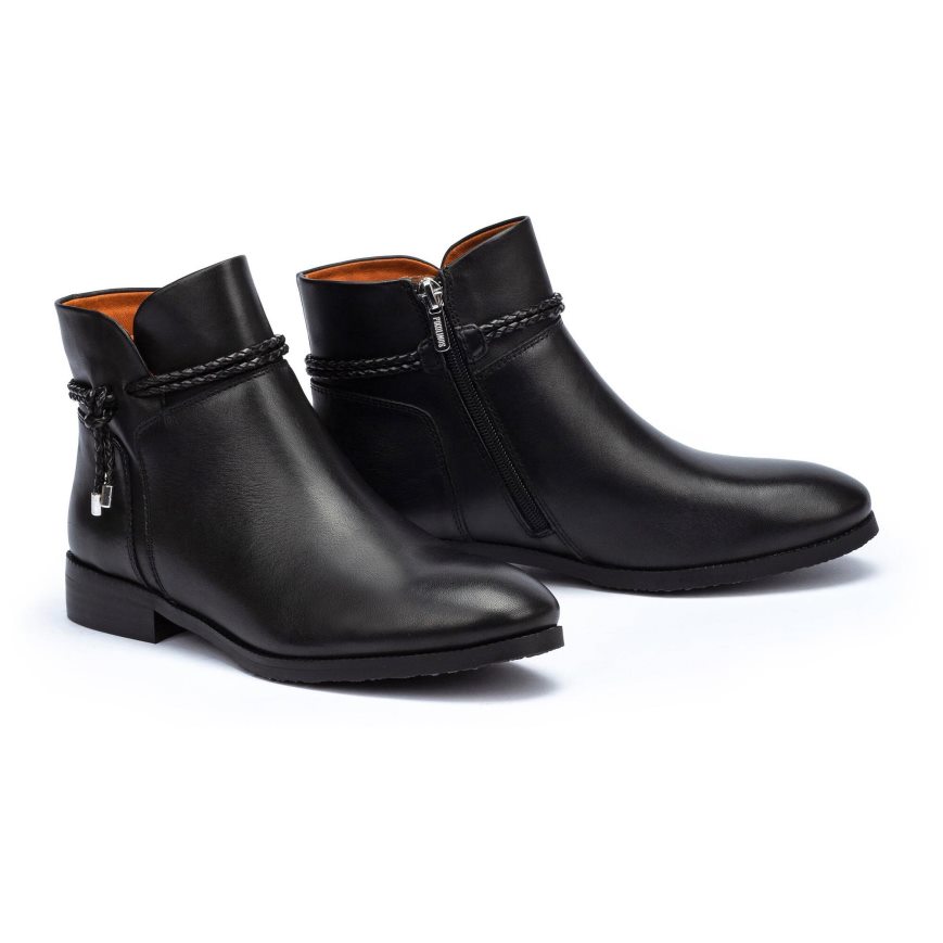 Women's Pikolinos ROYAL Ankle Boots Black | NZ T871A03